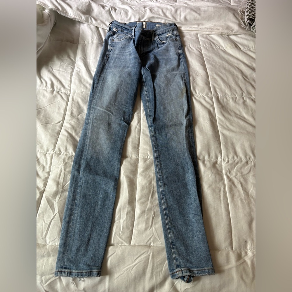 Citizens Of Humanity Blue Skinny Jeans